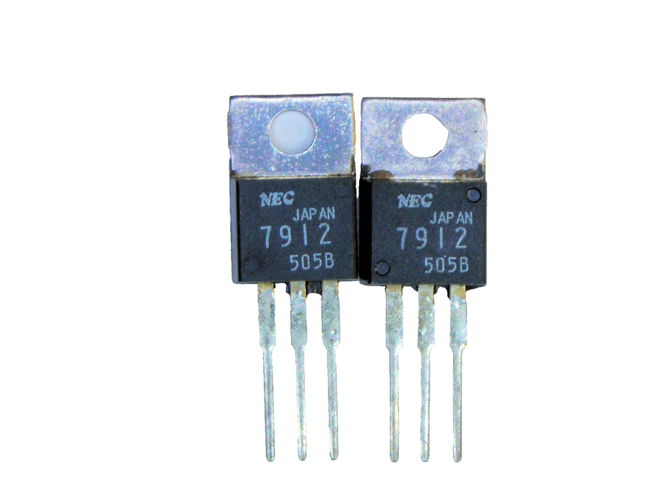 UPC7912  NEC 12V Negative Voltage Regualtor TO-220   2  pcs - Image 1 of 1