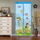Magnetic Door Mesh Fly Screen Magic Mosquito Bug Curtain Hands Free Curtain