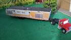 #55 HO SCALE SCRATCH BUILT 50 FT HOUSE TRAILER MADE TO LOOK VERY RUN DOWN