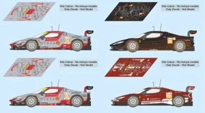 Decals Ferrari 296 GT3 Le Mans 2024 1:32 1:43 1:24 1:18 slot calcas - Picture 1 of 5