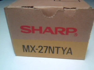 New Genuine Sharp MX-27NTYA Yellow Toner Cartridge for MC-2300 2700 - Picture 1 of 3