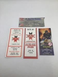Minor League Baseball Tickets Indianapolis Indians Parking Pass Trenton Thunder - Picture 1 of 3