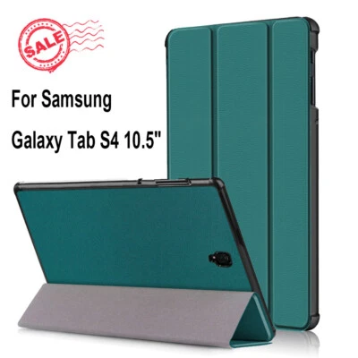 For Samsung Galaxy Tab S4 10.5" T830 Tablet Folding Leather Protective Cover - Image 1 of 4