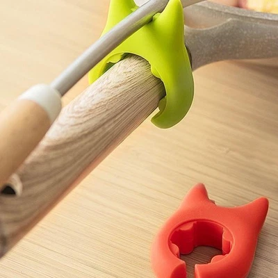 Spoon Pot Pan Holder Spatula Bracket Clip Storage Rack Stoves For Household X1F6 - Image 1 of 4