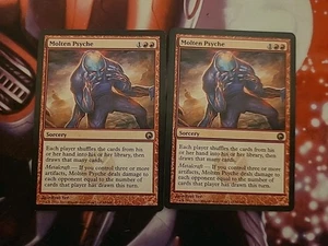 X2 Molten Psyche Scars of Mirrodin Regular - Picture 1 of 2