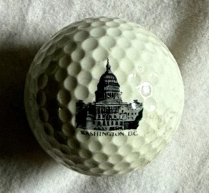 White House Logo Golf Spalding Golf Ball Vintage - Picture 1 of 16