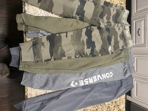 Lot of 4 Boys Joggers pants size YS 7/8 - Picture 1 of 5