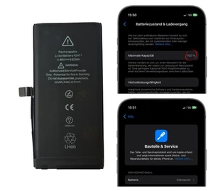 Akku (keine Warnung) & Batteriezustand, erhöhte Kapazität für iPhone 12 mini - Zdjęcie 1 z 4