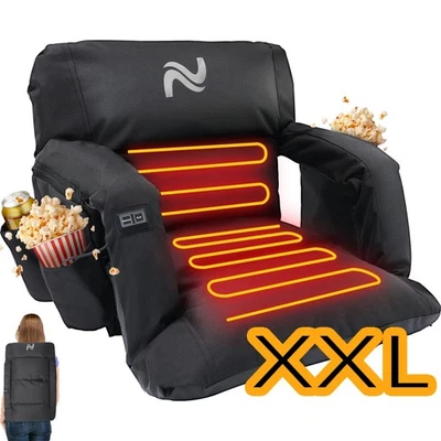 SLSY Sedili Stadio Riscaldati 21" / 25" per Sbiancanti Sedile Spessore 5" 3 Livelli di Calore - Immagine 1 di 4