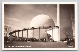 The Perisphere 1939 New York World's Fair NY RPPC Postkarte - Bild 1 von 2