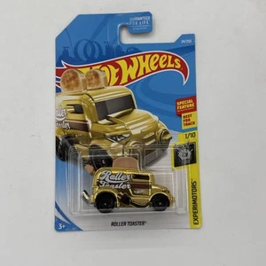 Hot Wheels Experimotors 1/10 Gold Roller Toaster #24/250 NOC - Afbeelding 1 van 2
