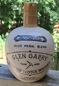 Vintage GLEN GARRY Blended Scotch Whisky Steinzeug Krug Port Dundas Glasgow Schottland - Bild 1 von 17
