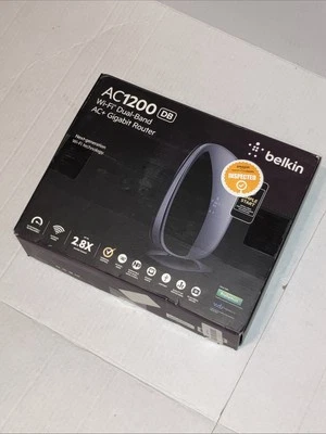 Belkin AC 1200 DB Wi-Fi Dual-Band AC+Router (New And Factory Sealed) - Image 1 of 4
