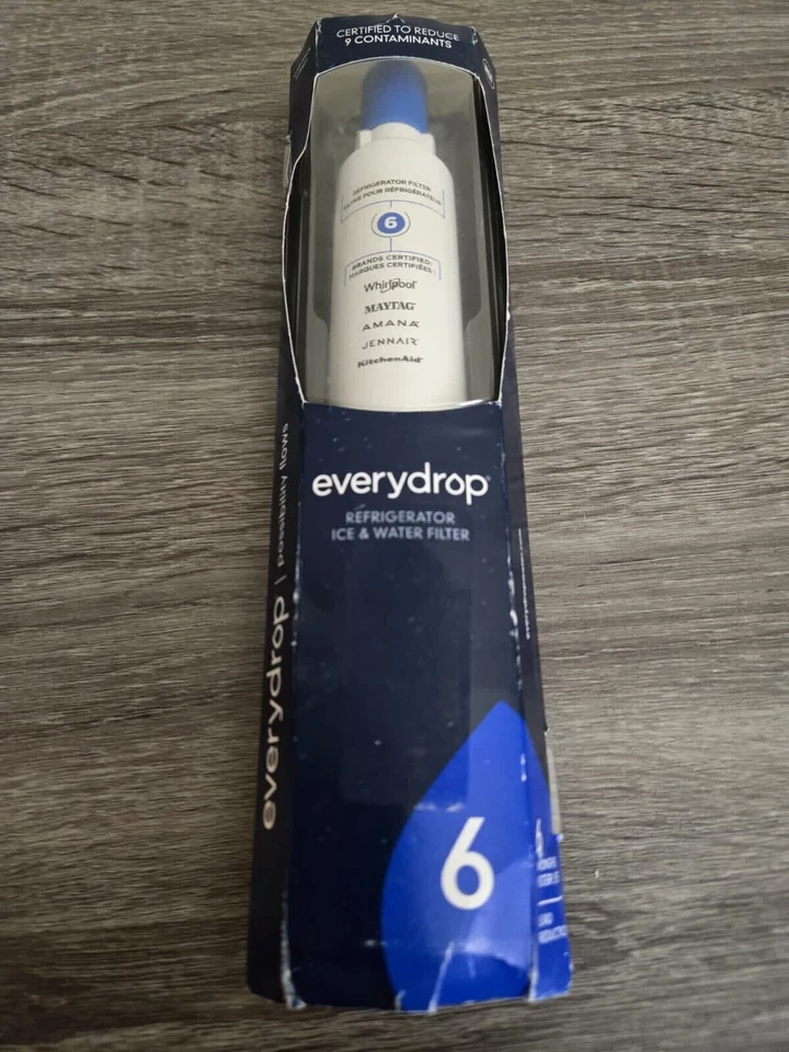 Everydrop by Whirlpool Ice and Water Refrigerator Filter 6, EDR6D1, Single-Pack - Image 1 of 1