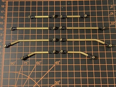 SCX24 High Clearance Links Brass Lowers & Uppers 8 Links Gladiator Power Wagon - Image 1 of 4