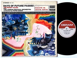 MOODY BLUES *VG/VG+* "DAYS OF FUTURE PAST" US DERAM VINYL LP - Picture 1 of 2