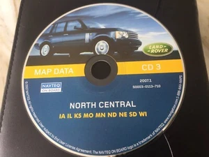 2000-2004 Land Rover Ranger Rover Navigation CD 3 S0003-0111-710-NORTH CENTRAL - Picture 1 of 12