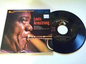 Louis Armstrong - Rockin' Chair VG+ RCA Victor EP 45 RPM Record & Sleeve 1957 - Picture 1 of 5
