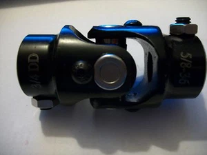 UNIVERSAL JOINT BLACK STEEL FMR BPS-3028 3/4" DD X 5/8" -36 SPLINE VEGA BOX U-J - Picture 1 of 3