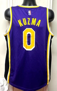 Los Angeles Lakers #0 Kyle Kuzma Fanatics Basketball Jersey Men's Sz: M Purple - Picture 1 of 11
