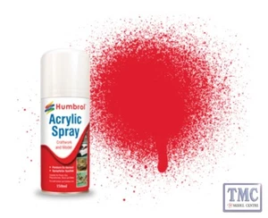 AD6019 Humbrol No 19 Red Modellers Spray 150 ML - Picture 1 of 1