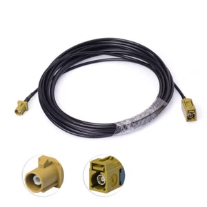 Car Fakra K Curry Antenna Extension Cable 20 feet for Sirius XM Satellite Radio - Picture 1 of 4