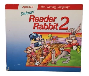 Reader Rabbit 2 Deluxe CD-ROM Ages 5-8 Homeschool Vintage Win/Mac Educational - Picture 1 of 5