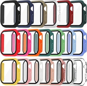 For Apple Watch Series 3 42mm Tempered Screen Protector Case Cover - Picture 1 of 6