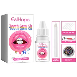 Tooth Jewelry Kit DIY Teeth Gems Kit with Glues and Light Firm - Picture 1 of 8
