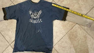 Camiseta MOSSIMO Manga Larga Juvenil Pequeña 6/7 Skate Life - Imagen 1 de 6