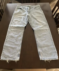 Levis 505 Herren Gr. 35x29 normale gerade Passform Denim blau Jeans - Bild 1 von 6