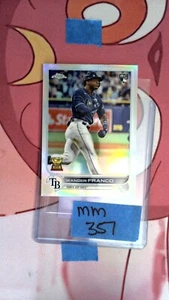 WANDER FRANCO 2022 TOPPS CROMO #35 RIFRATTORE (RC) - Foto 1 di 2