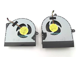 New for Asus G751 G751J G751JM twin cooling fans (L+R) 5V Thickness 14MM - Picture 1 of 5