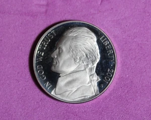 ESTATE FIND 2001- S Jefferson  Nickel #P20005 - Picture 1 of 2