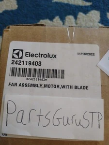 242119403 Genuine Electrolux Frigidaire Fan with Motor for Fridges NEW with box - Picture 1 of 6