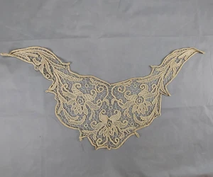 Schöne handgefertigte Spitze mit Vintage Motiv 110 cm/50 cm (43 x 20 Zoll) P2122 - Bild 1 von 7