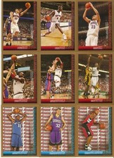 STEVE NASH GRANT HILL CHRIS BOSH PAYTON GOLD 2005-06 BOWMAN SET 37/151 ROOKIES