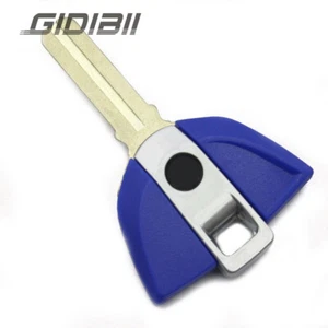 Blue Blank Blade Uncut key For BMW K1600GTL R1200RT LC R1200GS ADV S1000R 2017 - Picture 1 of 4