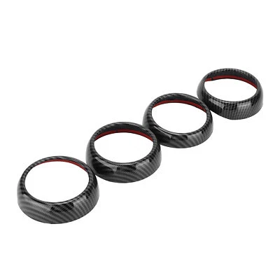 Carbon Fiber Air Vent Covers Trims For Smart Fortwo/Forfour 453 2015‑2021 - Image 1 of 4