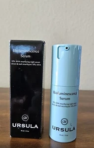 Ursula Biolumineszenz Nachtserum 30 ml 1 flüssige Unze 10% AHA Resurfacing. Open Box - Bild 1 von 5