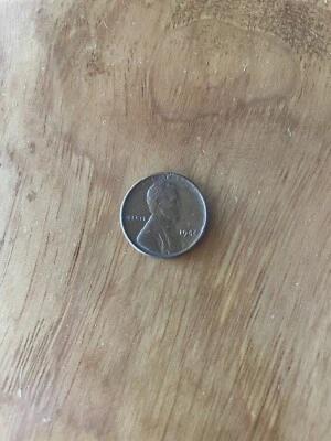 RARE 1944 Wheat Penny Error No Mint Mark “L” in Liberty Rim Missing - Image 1 of 2