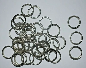100 Stück Schlüsselringe 20 mm vernickelt keine Chinaware Schlüssel Ring - Bild 1 von 3