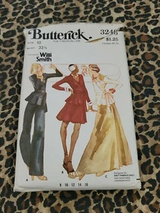 BUTTERICK Sewing Pattern 3246 WILLI SMITH TOP SKIRT  Size:10 Cut COMPLETE (1888 - Bild 1 von 4