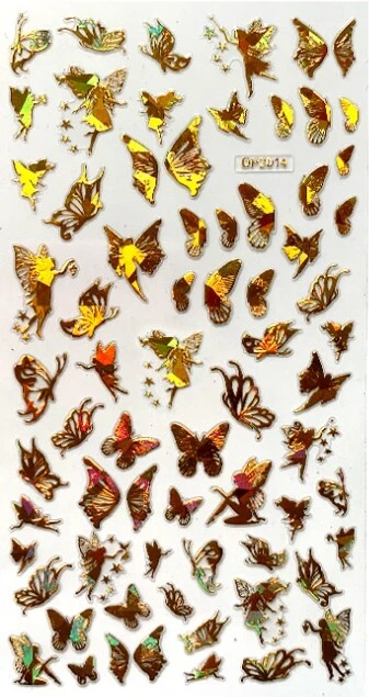 3d Glitter Polish Metal Grid Wires Net Full Cover Nail Sticker Ju209