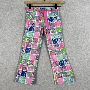 Lilly Pulitzer patchwork kids pants - Picture 1 of 11