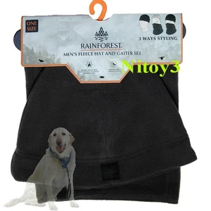 Rainforest Fleece Neck Gaiter und Beanie Mütze/Mütze Kombi Herren Einheitsgröße - Bild 1 von 1