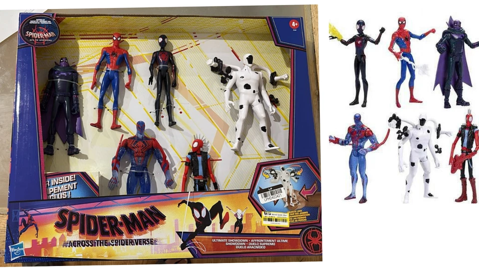 Marvel Spider Man Ultimate Showdown Action Figure Set - 6pk - Image 1 of 4