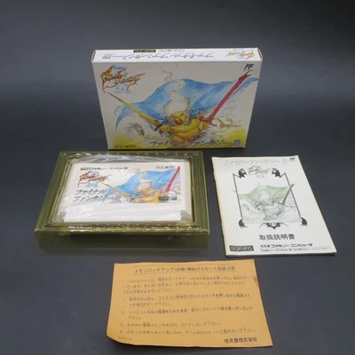 Final Fantasy 3 Famicom Boxed with Manual FF3 Japanese Version - Image 1 of 4