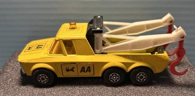 Camioneta pick-up Matchbox Superkings K-6 11 remolque AA 1974 amarillo vintage G422 Foto 1 de 4
