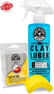 OG Clay Bar Kit w/ 473ml Lubber Spray Light/Medium Duty – 2pc Yellow Set - Picture 1 of 12